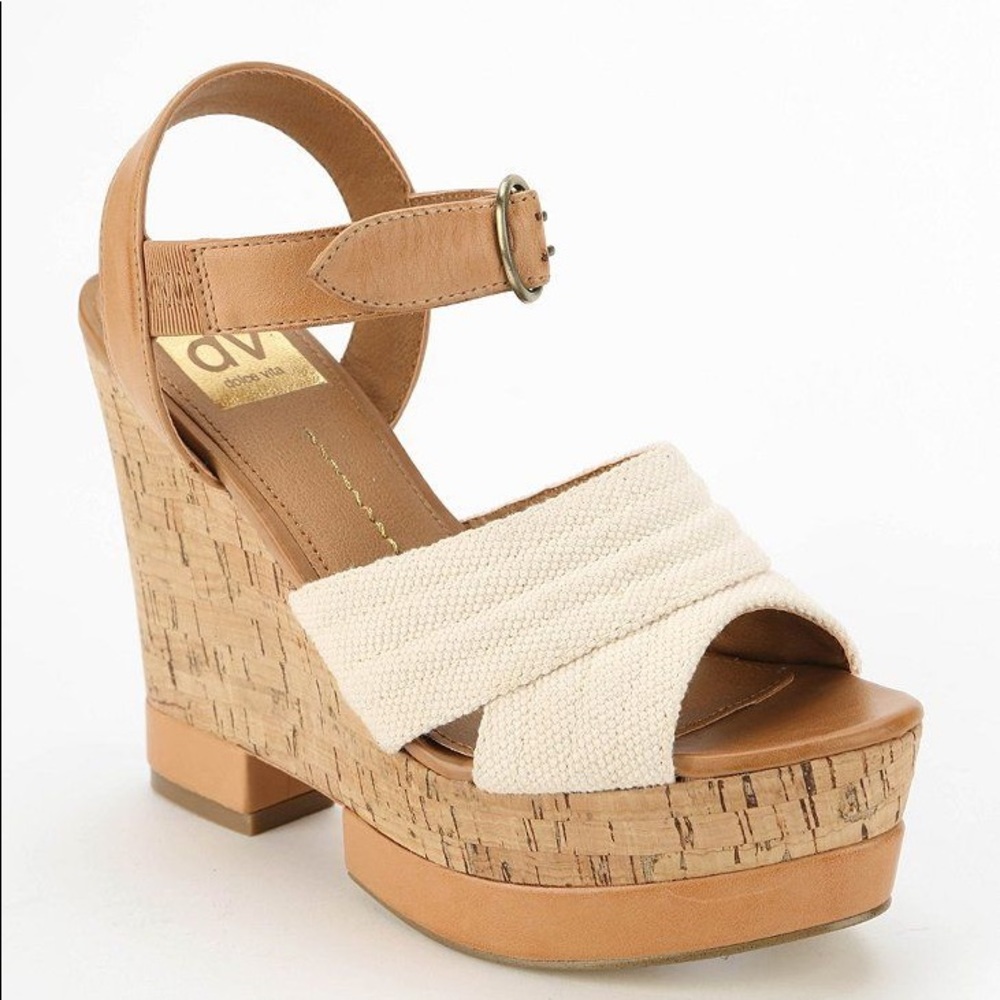 Dolce Vita Jersey Wedge Sandals